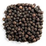 whole black pepper